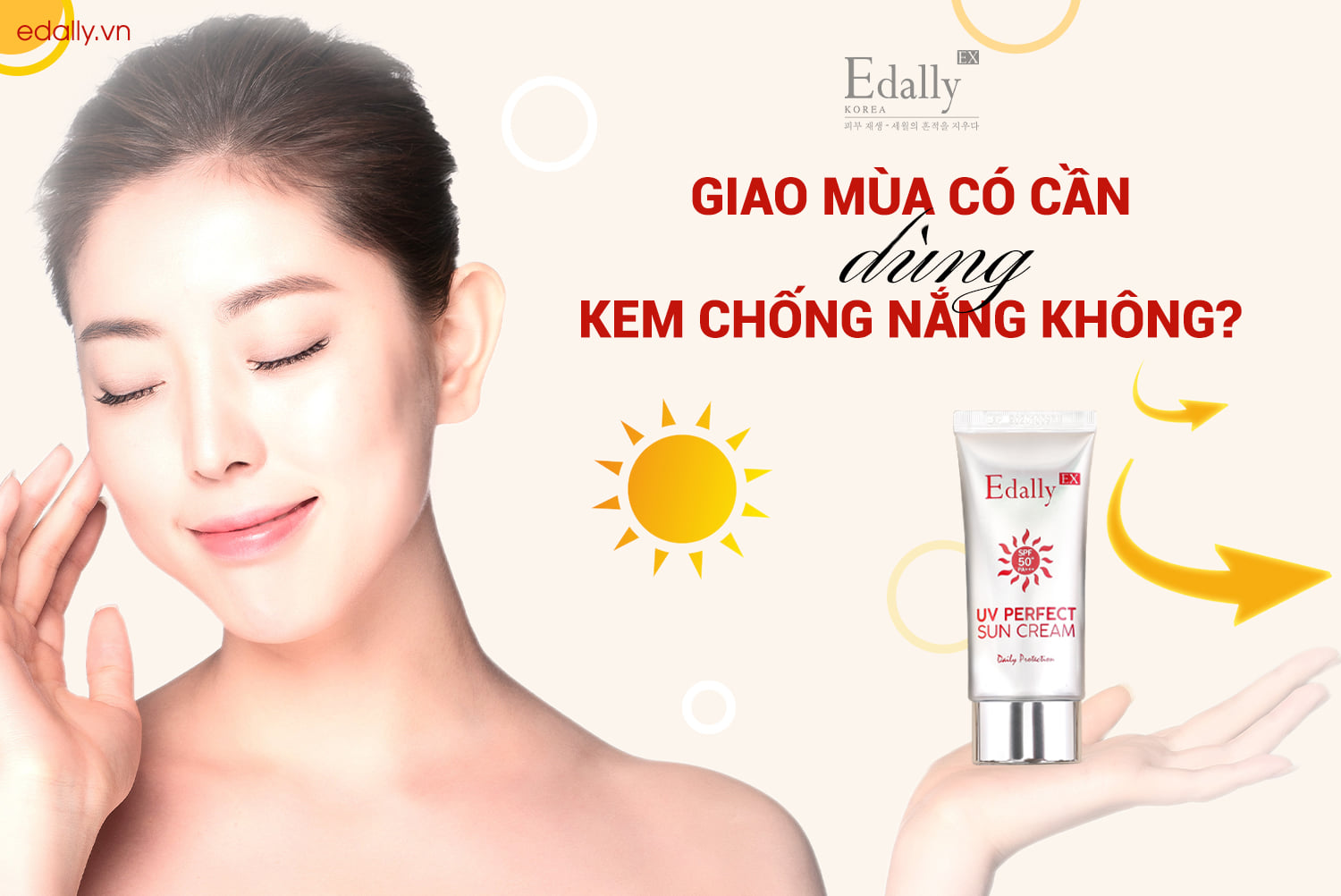 GIAO MÙA CÓ CẦN DÙNG KEM CHỐNG NẮNG KHÔNG? 